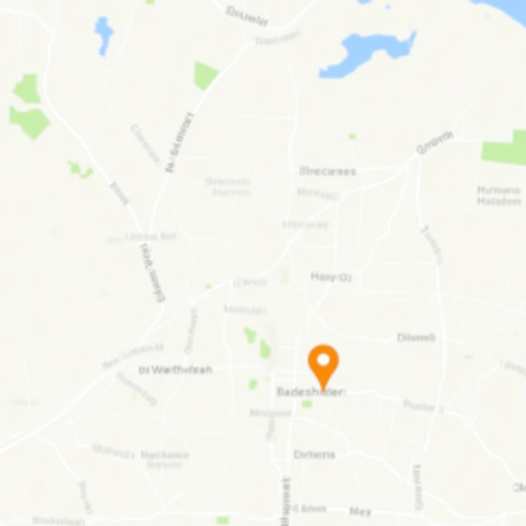 Mapa s umístěním naší provozovny